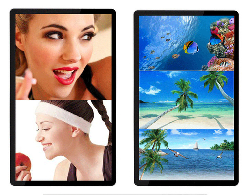 het interactieve digitale signage LCD Scherm van de Reclamevertoning 23.8inch Android 6.0-10 OS steun4g WIFI LAN BT